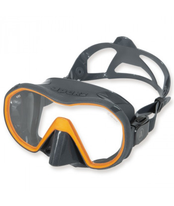 VX1 grey orange Maske