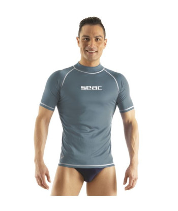 Rashguard kurz grau