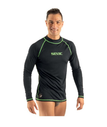 Rash Guard  Man black long