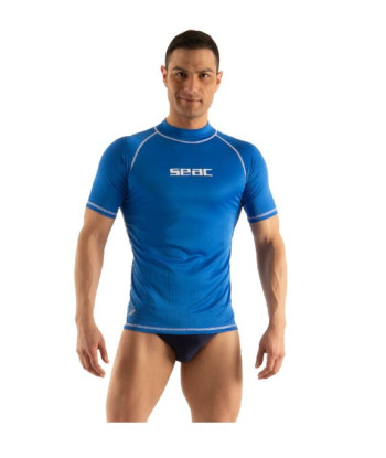 Rash Guard Man blue schort